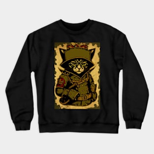 Cat in uniform Crewneck Sweatshirt